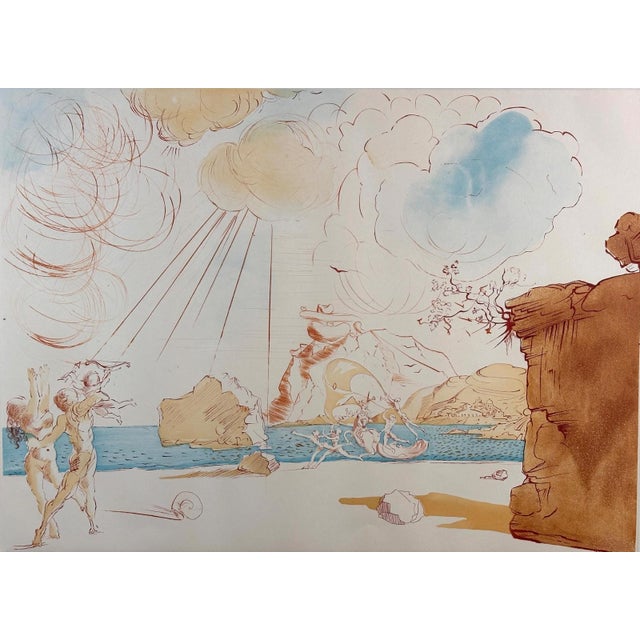 ARTIST: Salvador Dali TITLE: Plage de Cadaques MEDIUM: Etching SIGNED: Hand Signed by Salvador Dali EDITION NUMBER:...