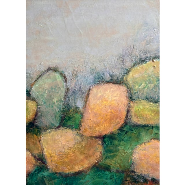 2020s "Is It Even Real" Original Mixed-Media Abstract on Panel by Zac Woodiel For Sale - Image 5 of 11