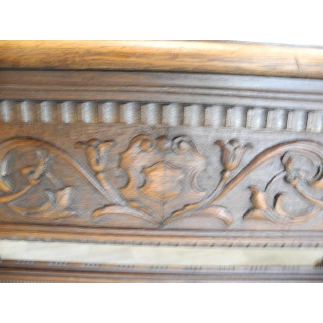 Vintage Art Deco Eagle Ornate Desk, 1920s For Sale - Image 16 of 18