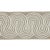 Sample - Schumacher Giraldi Embroidered Trim in Linen For Sale