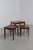 Danish Modern Rosewood Nesting Tables, 1960s, Set of 3 For Sale - Image 7 of 17