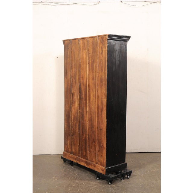 Tall British Colonial Cabinet, Early 20th C For Sale - Image 9 of 12