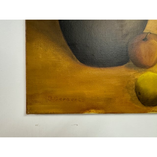 1960s Unknown, Still Life Painting, 1960s, Oil on Canvas For Sale - Image 5 of 9
