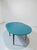 Teal Round Extendable Table in Teak, 1960s For Sale - Image 8 of 12
