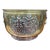 Late 19th Century Crested Brass and Copper Planter/Log Bin For Sale