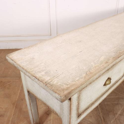 Wood English Painted Dresser Base For Sale - Image 7 of 10