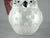 Contemporary Neiman Marcus Blown Glass Snow Owl Christmas Ornament For Sale - Image 3 of 9