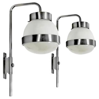 Vintage Wall Lamps by Sergio Mazza for Artemide, 1965, Set of 2 For Sale