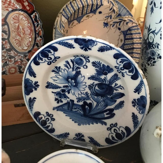 18th Century Dutch Blue Faience, 1750, Set of 17 For Sale - Image 18 of 18