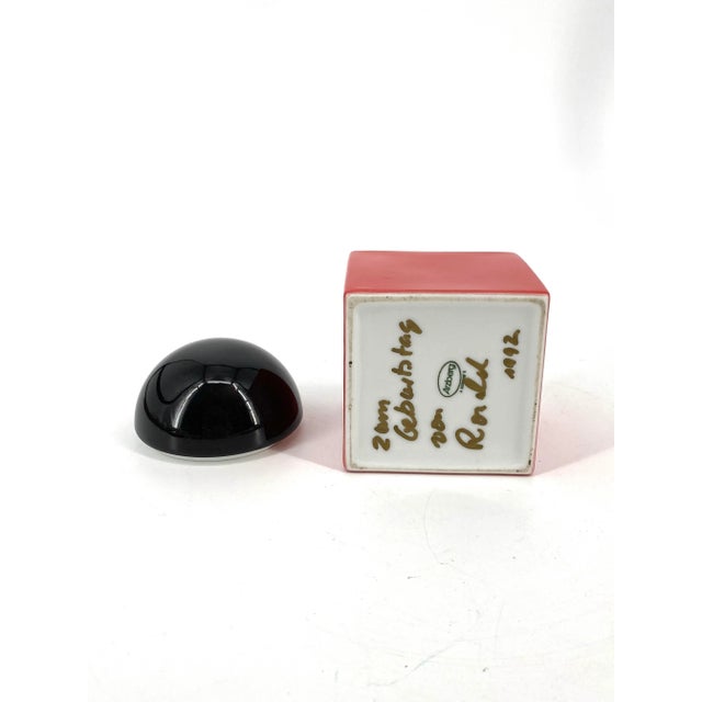 Black City-Scape Series Sugar Bowl by Lutz Rabold for Arzberg, Germany, 1980s For Sale - Image 8 of 10