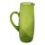 Vintage Original Blenko Mid-Century Modern Hand Made Crackle Glass Pitcher For Sale