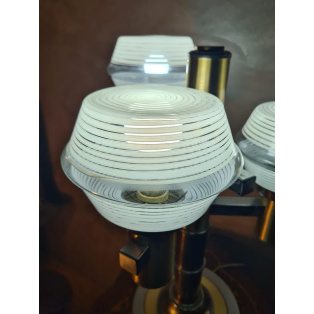 Space Age Table Lamp in Chrome Steel, 1975 For Sale - Image 3 of 12