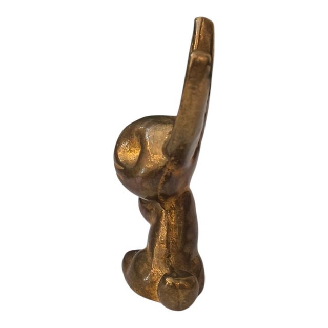 Walter Bosse, Hare, 1960s, Brass For Sale - Image 3 of 5