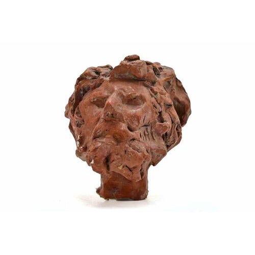 1960s Sirio Pellegrini, Portrait, 1960s, Terracotta For Sale - Image 5 of 5