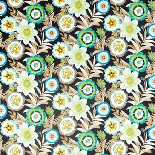 Harlequin Komovi Fabric in Saffron/Lagoon/Citrus - a Sample For Sale