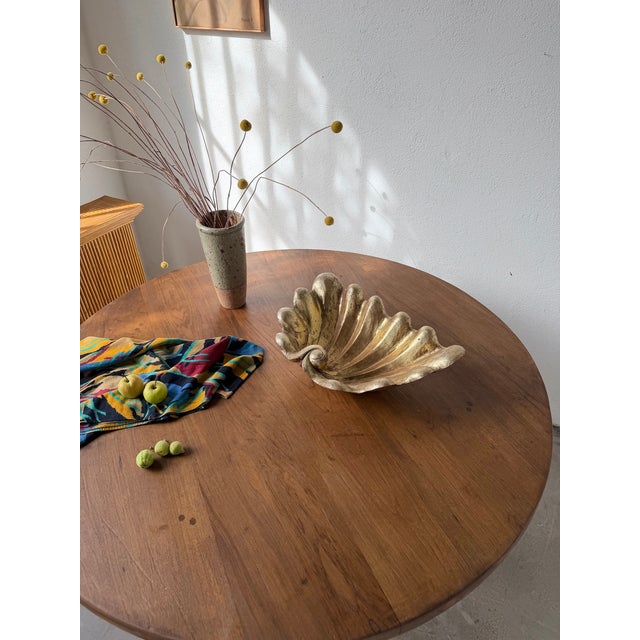 Huge Antique Wooden Platter, 1900 For Sale - Image 11 of 18