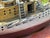 Late 19th C. American Primitive Folk Hand-Crafted Battleship Model on Base For Sale - Image 9 of 17