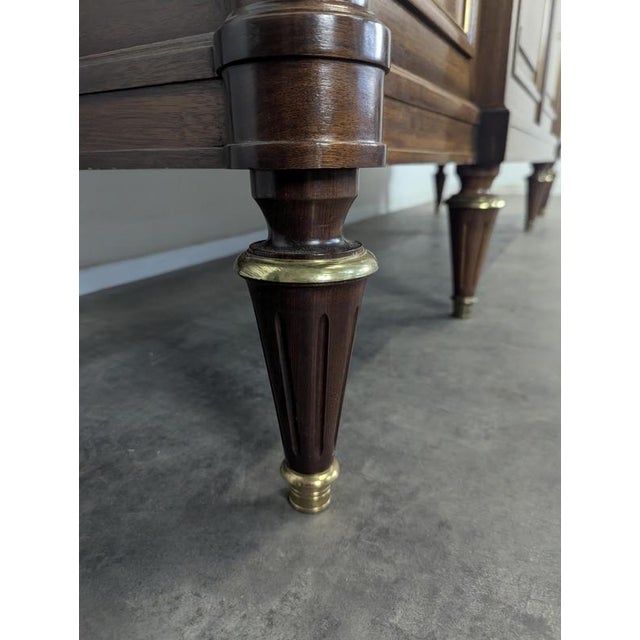 Louis XVI Style Sideboard in Mahogany For Sale - Image 6 of 12