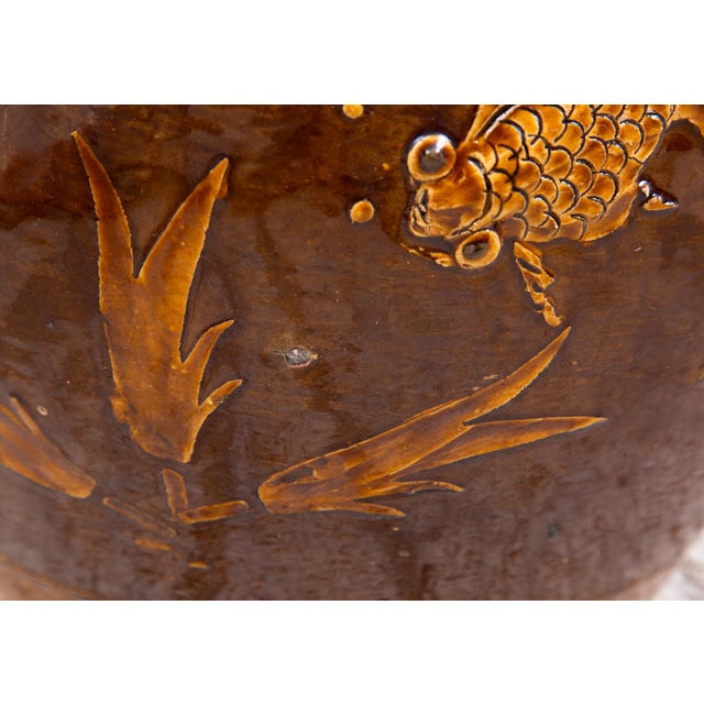 Chinoiserie Vintage Chinese Planter For Sale - Image 3 of 7