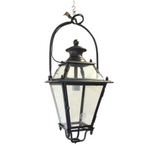 Italian Bronze Lantern from Tagliafico, 1940s For Sale