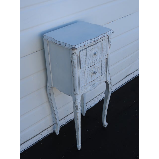This beautiful Nightstand is made of wood. This gorgeous End Table feature highly elegant French Shabby Chic style with...