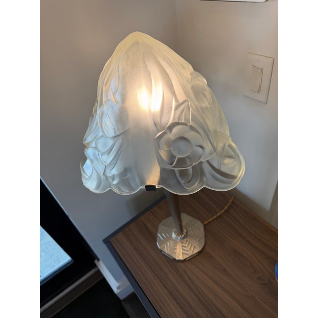 1930s French Art Deco Table Lamp For Sale - Image 4 of 7