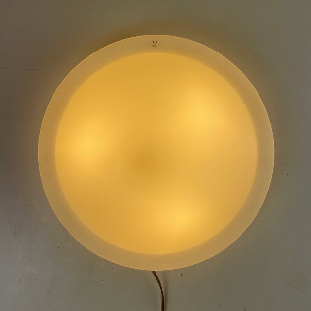 Opaline Glass Ceiling Lamp from Peill & Putzler, Germany, 1980s For Sale - Image 11 of 11