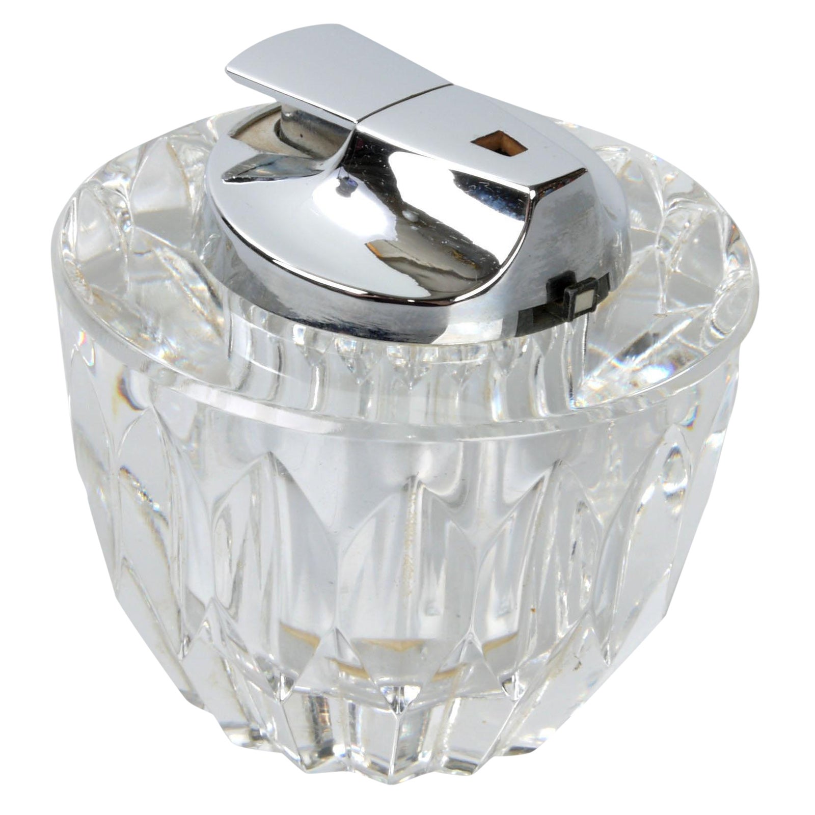 Ronson French Crystal Table Lighter Chairish