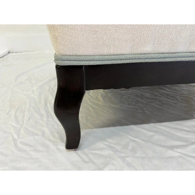 Wood Custom Regency Slipper Chairs- Set of 2 For Sale - Image 7 of 10