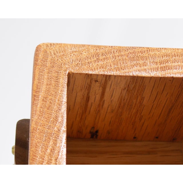 Postmodern 2006 Hand-Crafted Wooden Box For Sale In Indianapolis - Image 6 of 9