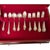 Modern 1950s Modern Lunt Eloquence Sterling Silver 62-Piece Estate Flatware Service With Fitted Chest For Sale - Image 3 of 5