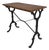 Bistro Table with Oak Top on a Cast Iron Frame, 1930s For Sale