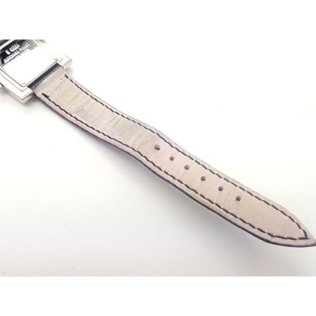 Vintage Audemars Piguet 18k White Gold 1.15ct Diamond Ladies Watch For Sale - Image 4 of 11