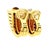 Roberto Legnazzi 18k Gold Citrine & Diamond Earrings, Italy C. 1990, Pair For Sale - Image 10 of 16