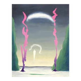Kumulipo, Source of Life - Mid Century Modern Surrealist Hawaiian Visionary Art by Marguerite Blasingame For Sale