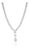 Luxury 6.24 Carat Diamond Tennis Y Necklace in 18k White Gold For Sale