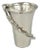 Late 20th Century Michael Aram Wisteria Collection Hammered Nickel Silver Plated Small 4" Vase For Sale