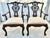 1980s Vtg. Pair of Henredon Chippendale Heavily Carved Solid Mahogany Arm Chairs For Sale - Image 5 of 12
