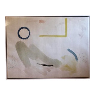 Four Hands Custom Frames Abstract Art- Wood Frame For Sale