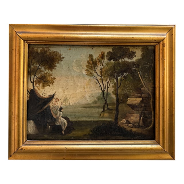 Unknown, Portrait of a Woman, 1800s, Oil on Canvas For Sale