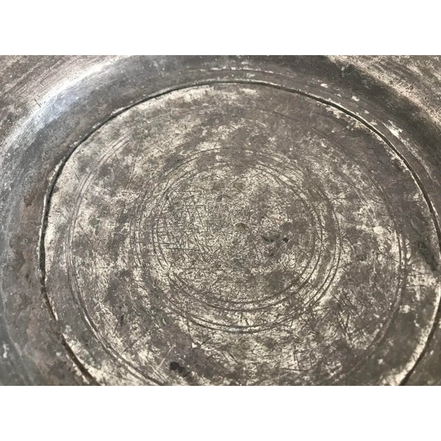 Late 19th Century Antique Turkish Anatolian Copper Plate For Sale - Image 5 of 6