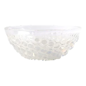 Early 20th Century Lalique Volutes Opalescent Glass Bowl