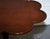 Antique Style Tilt Top Wine Side Table with Piecrust Top For Sale - Image 12 of 16