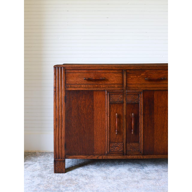1920s -30's Art Deco Sideboard, Credenza, Drinks Cabinet For Sale - Image 15 of 17