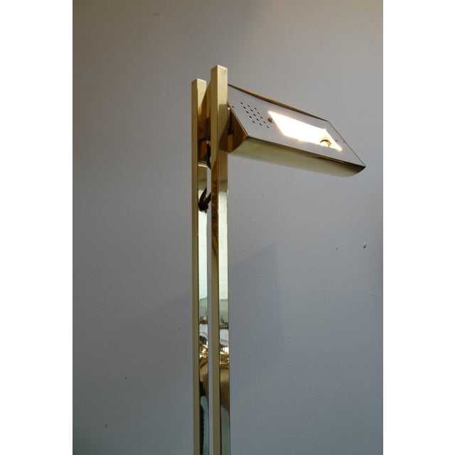 Vintage Brass Floor Lamp, 1980s For Sale - Image 10 of 18