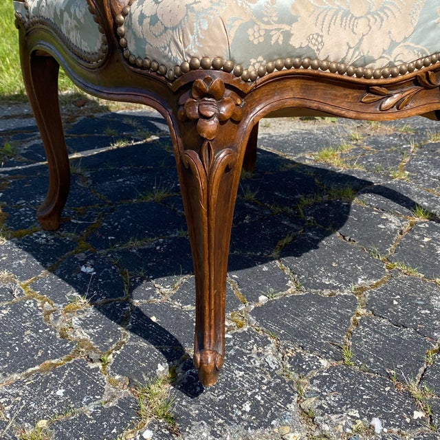 19th Century Highly Carved Armchairs From South of France- A Pair For Sale - Image 12 of 13