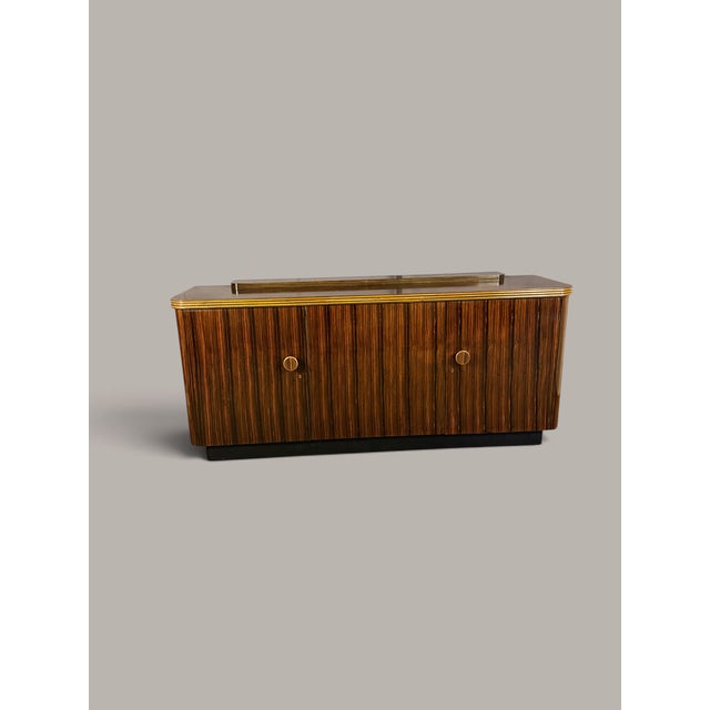 1930s Art Deco Sideboard in Makassar Ebony, 1930s For Sale - Image 5 of 13