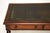 Wood Antique Victorian Leather Top Writing Table, 1840s For Sale - Image 7 of 11