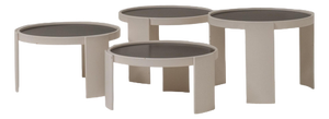 Model 78s0 Stacking Tables attributed to Gianfranco Frattini for Cassina, 1966, Set of 4