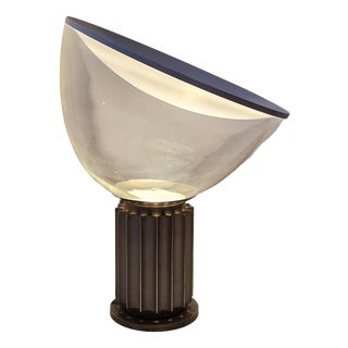 Taccia Table Lamp by Achille and Pier Giacomo Castiglioni for Flos, 1970s For Sale